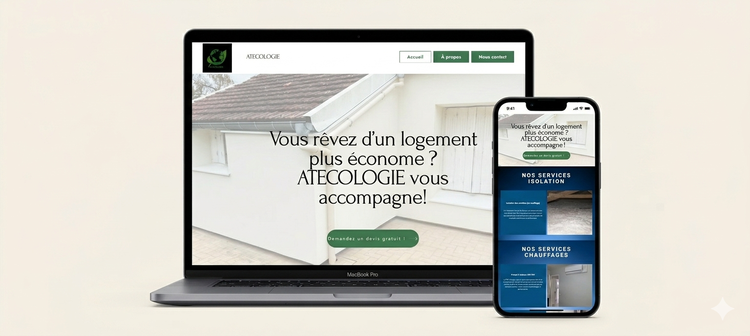 Site vitrine Atecologie